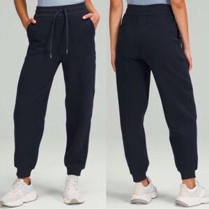 Lululemon Scuba Relaxed High-Rise Jogger Sweatpants True Navy Blue  Size 8